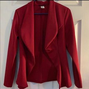 Red blazer